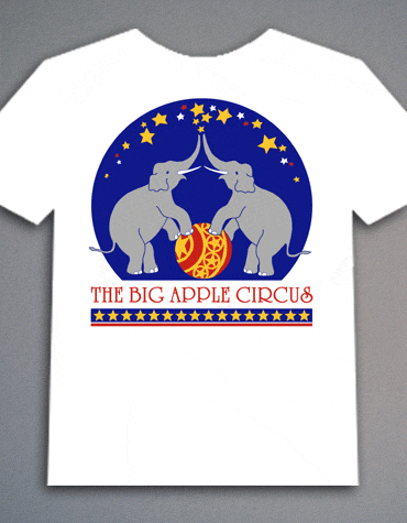 Big Apple Circus t-shirt design