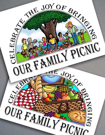 Illustrations for the 2003 Ohio Conference of the United Church of Christ Annual Gathering publications.