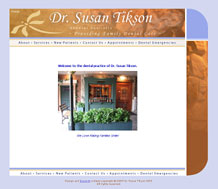 Former Tikson dental web site