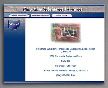 New Ohio Mine Subsidence Insurance home page